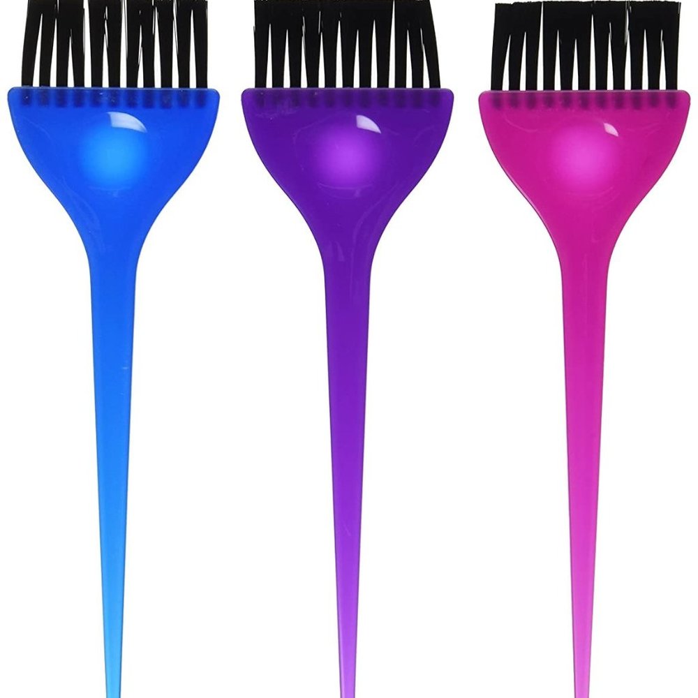 Soft 'N Style 3 Piece Translucent Dye Brush Set